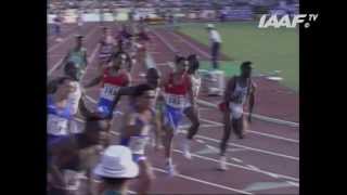 World Records  4x100 Men Final Tokyo 1991 [upl. by Draned191]