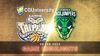 NBL Mini Tasmania JackJumpers vs Cairns Taipans  Extended Highlights [upl. by Thebazile]