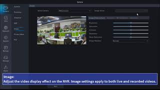 How to setup Camera of UNV NVR about basic operations [upl. by Ahk]