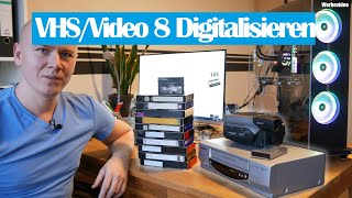 VHS Kassetten Digitalisieren  so einfach gehts [upl. by Aihtenyc]