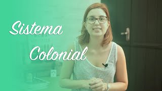 História do Brasil Brasil Colônia  Sistema Colonial [upl. by Eilloh]