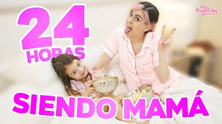 24 HORAS SIENDO MAMÁ  MIS PASTELITOS [upl. by Yelime]