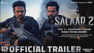 Salaar Part 2  Shouryanga Parvam  Official Trailer  Prabhas  Prashanth Neel  Prithviraj S [upl. by Labinnah]