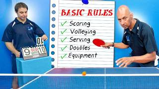 Basic Rules of Table Tennis – A Beginner’s Guide [upl. by Ycam]