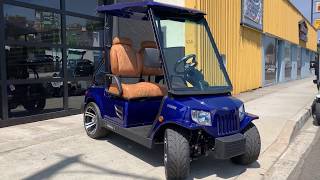 Street Legal Golf Cart  Tomberlin Golf Emerge  E3Vehiclescom [upl. by Birk]