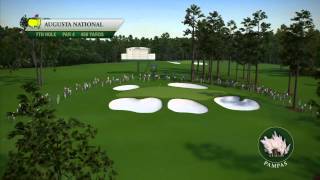 Course Flyover Augusta National Golf Club [upl. by Eelirrem241]