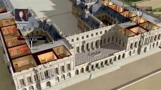 El Palacio de Versalles en 3D reconstitución historica  como ir desde Paris [upl. by Barby153]