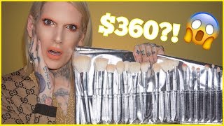 THE TRUTH… 360 KYLIE COSMETICS BRUSH SET REVIEW [upl. by Nilak]