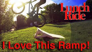 How to Build a Sturdy Adjustable MTB Kicker Ramp that Folds Flat for Storage [upl. by Worthy]