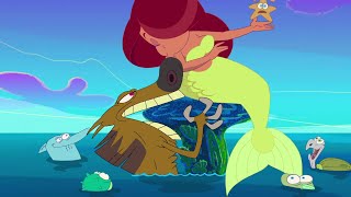 हिंदी Zig amp Sharko 💄💋MARINA IS KISSING ZIG 💋💄Hindi Cartoons for Kids [upl. by Airdnahc]