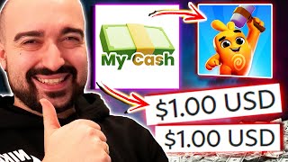 My Cash Review Earn Money Per Minute Playing Games  Payment Proof [upl. by Lecrad187]