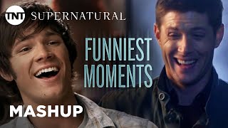 Supernatural Funniest Moments MASHUP  TNT [upl. by Eniluqcaj]