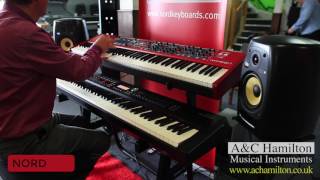 Nord Stage 3 88 vs Roland RD 2000 Comparison Demo [upl. by Katee1]