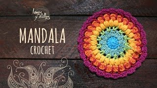 Tutorial Mandala Crochet [upl. by Zinck]