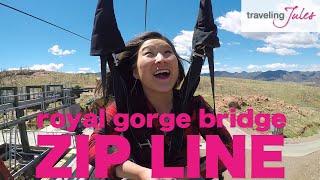 CANON CITY Royal Gorge Bridge Cloudscraper Zip Line [upl. by Mohammad737]