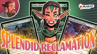 68 Card Splendid Reclamation Landfall Combo [upl. by Amadeus358]