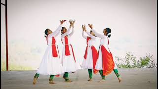 BHARAT HUMKO JAAN SE PYARA HAI  National Anthem  Vande matram  Nalanda Kathak official [upl. by Kenna]