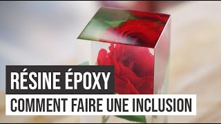 Résine époxy  Comment faire une inclusion  DIY  EPODEX [upl. by Llebana418]