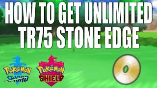 How To Get Unlimited TR75 Stone Edge From The CramoMatic  Pokemon Sword and Shield [upl. by Englebert]