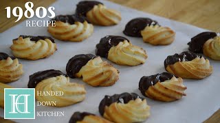 Viennese Whirl Biscuits ◆ 1980s Recipe [upl. by Karol]