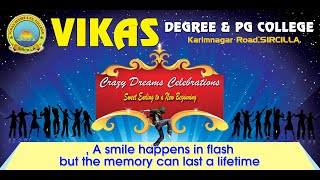 quotVIKAS DEGREE amp PG COLLEGE SIRCILLAANNUALDAY 2023quot [upl. by Palla]