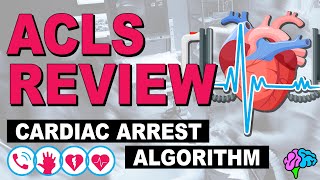 Cardiac Arrest  ACLS Review [upl. by Ethelin66]