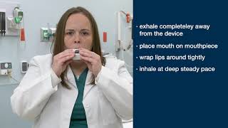 Ellipta Inhaler Education [upl. by Constantin]