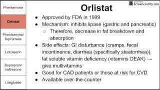 Antiobesity medication [upl. by Ayna]