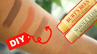 Recreating BURTS BEES ORIGINAL amp TINTED LIP BALM [upl. by Whiting846]