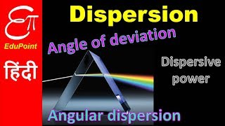 Dispersion of light through Prism  video in HINDI [upl. by Anikal478]