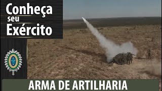 Conheça seu Exército  Arma de Artilharia [upl. by Gildus887]