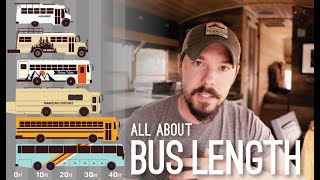 Our Guide to Bus Length  Choosing a School Bus Size for Your Conversion  Skoolie Square Footage [upl. by Shanie]