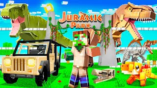 OPENING DINOSAUR ZOO in MINECRAFT [upl. by Portie]