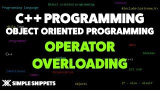 Operator Overloading in C Programming  C Programming for Beginners [upl. by Seyler]