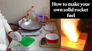 How to make solid Rocket Fuel Episode 23 [upl. by Michel]