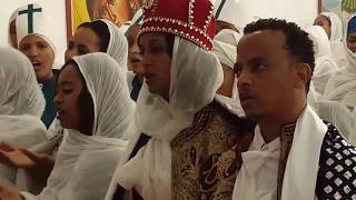 ደመቀ አበራልን የአማኑኤል ሥራ መንፈሳዊ ጋብቻ  Demeke Aberalin  Ethiopian Orthodox Tewahedo Wedding Mezmur [upl. by Ainnet]