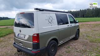 VW T5  T6  T61 Easyvanlife Campingausbau für 4 kurzer Radstand [upl. by Goldfarb583]