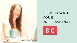 How to write your professional bio [upl. by Egerton220]