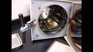 Operating the Manual Autoclave [upl. by Wallis]