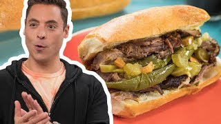 Jeff Mauro Makes an Italian Beef Sandwich  The Kitchen  Food Network [upl. by Vano]