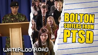 Bolton Smilie Suffers from PTSD MidAssembly  Waterloo Road [upl. by Lydnek824]