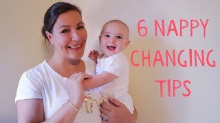 6 NAPPY  DIAPER CHANGING TIPS  TRICKS [upl. by Gratiana772]