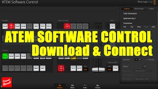 How to Download amp Connect ATEM Software Control ATEM Mini Pro Tutorial [upl. by Chally874]