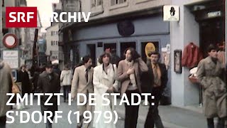 Das Zürcher Niederdorf 1979  Retro Doku  SRF Archiv [upl. by Barbette653]