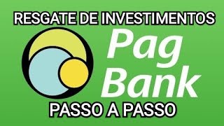 Como resgatar CDB PagBank [upl. by Ylsew]