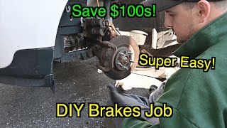 Ford Edge Front Brakes and Rotors Replacement amp Change  How To  DIY Do It Yourself [upl. by Nicki]