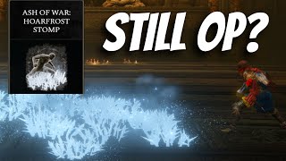 Can I Beat Elden Ring Only Using Hoarfrost Stomp [upl. by Laughry]