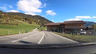 Driving in Switzerland From Saanen to Gstaad DDLJ secret location [upl. by Nagear]