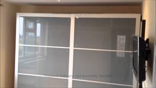 IKEA Pax Lyngdal Sliding Door Wardrobes [upl. by Amsaj470]