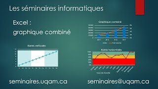 Excel  Créer des graphiques combinés [upl. by Yllitnahc]